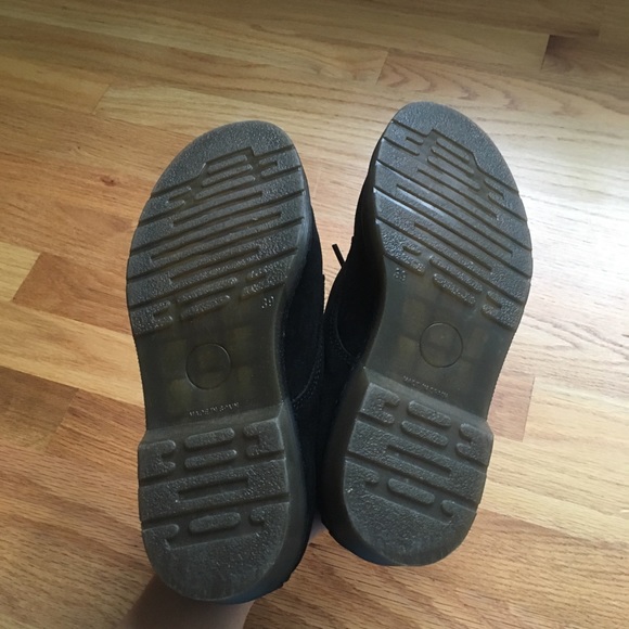 Black Suede Topshop Shoes - Picture 2 of 5